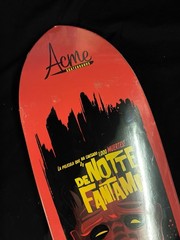 RARE Acme De Notte Fantami Shaped Skateboard Deck In Shrink