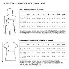 Dapplebay Dragonfly Meadow 1/4 Zip Riding Top – Long Sleeve with Mesh