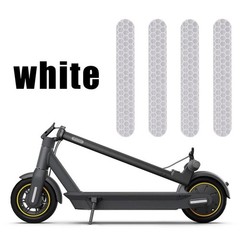 4pcs Reflective Wheel Cover Stickers for Ninebot Max G30 Electric Scoote
