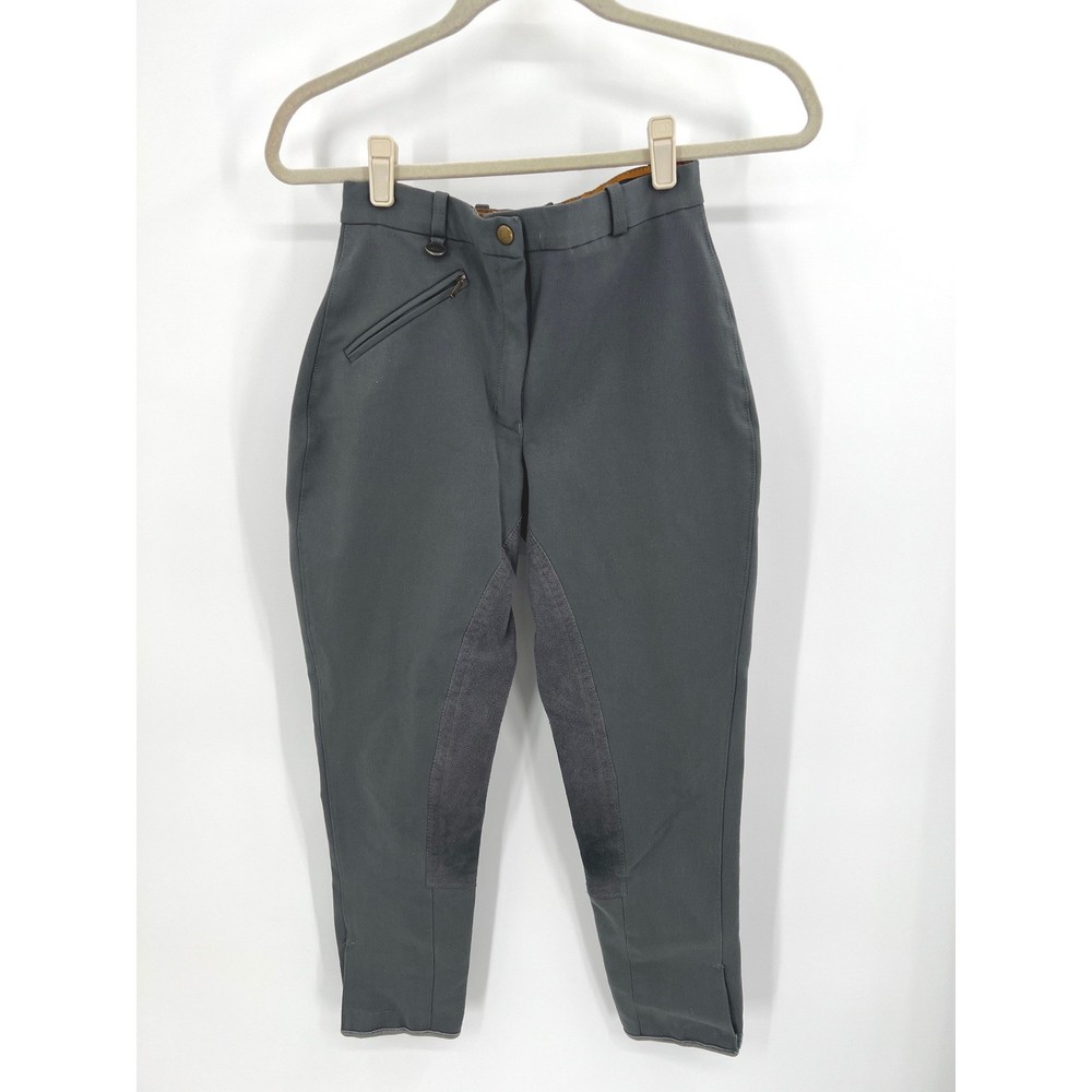 Ovation Equestrian Full Seat Riding Breeches Gray Size 26 Inseam 24