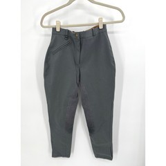 Ovation Equestrian Full Seat Riding Breeches Gray Size 26 Inseam 24