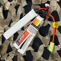 NEW Echo1 11.1V 1100mAh 25c Tri-Panel Lipo Airsoft Battery #10