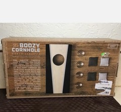 The Kraftsman Wooden Boozy Cornhole Table Top Game Party Game Night Adult Drink