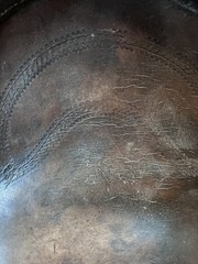 Vintage Simco Western Saddle Rustic Ranch Decor Restoration Project- As Is