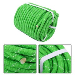 1/2 in x 125 ft Double Braided Rope Swing Camping Breaking Strength 8400 Pounds