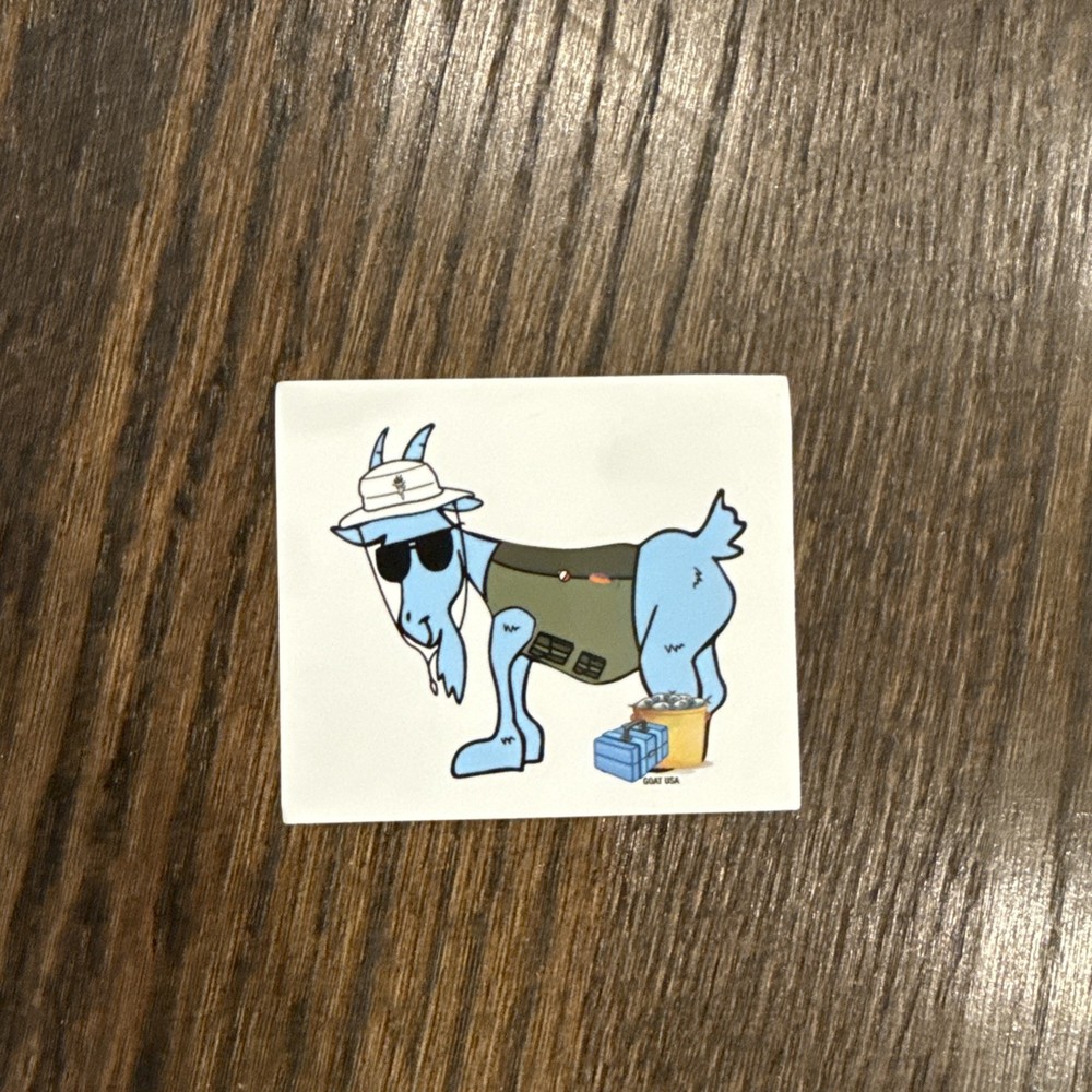 Goat USA Limited Edition Fisherman Sticker