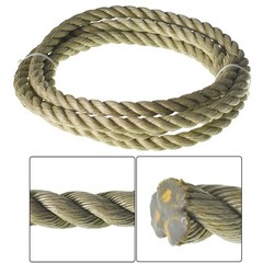 Artificial Manila Heavy Duty PP 3 Strand Twisted Arborist Rigging Rope
