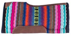 Showman 34″ x 36″ Multicolor Memory Felt Bottom Saddle Pad
