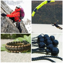 550lb Paracord Strong Nylon 7 Strands Type III Mil-Spec Parachute Cord 50-1000ft