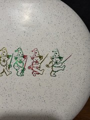 Grateful Dead Gateway Hemp Wizard SS Dancing Bears Putter Golf Disc 175g Rasta
