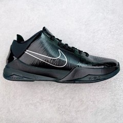 New NK Zoom Kobe V5 2010 “BlackOut” Black 386429-003 Men’s Size 7-13