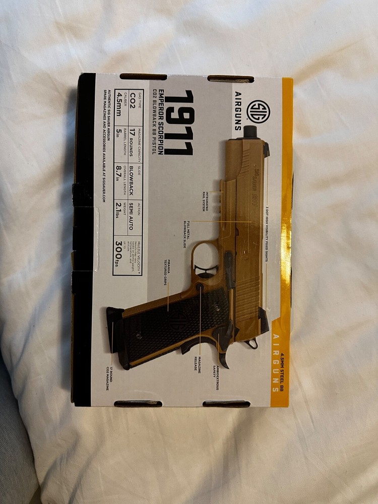 SIG Sauer 1911 Emperor Scorpion CO2 Airgun BB – AIR-1911ES-BB