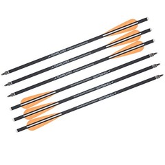20″ Carbon Crossbow Bolts Arrows OD8.8mm 4″ Vanes Archery Crossbow Hunting 12PCS