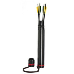 Arrows Quiver Tube Archery Case Back Shoulder Quiver Adjustable 12-24Pcs Arrows