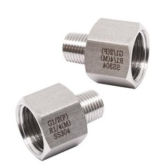 1/4″ Male to 1/2″ Female Reducer Adapter, 304 1/4″ Male x 1/2″ Female