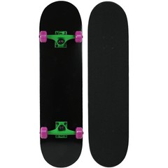 Krown Rookie Skateboard Complete Black 7.75″