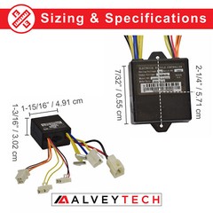 4-Wire Control Module for the Razor E100, E125, E150, and E175