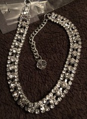 New Boot Chain Bracelet Rhinestone 3 Row Crystals – Adjustable