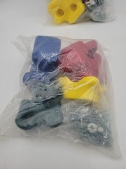 8 Pack Of Children’s Rock Wall Climbing Rocks New w/Hardware (3-10 Years)