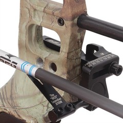 Strong Arrow Rest Rest Steel Plate 7*6.5*1.8cm 86.2g Aluminum Alloy Black