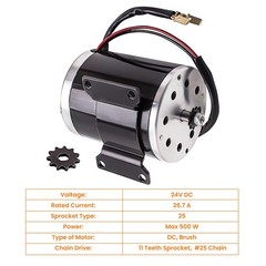 500W 2800-3000RPM Electric Motor Fit for scooter bike go-kart minibike MYZY1020