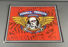 Vintage NOS 1989 POWELL PERALTA Ripper Skateboard Poster OG Bones Two Sided 80s