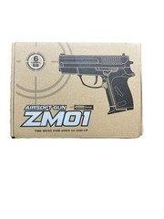 Airsoft Gun Full Metal CYMA ZM01 Spring Powered Pistol 220 FPS