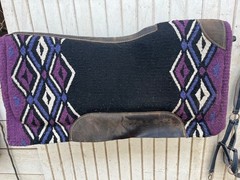 17 ABETTA Light Weight Western Trail Saddle with pad, girth, and stirrups.