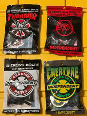 Thrasher Slayer Creature Independent Trucks bolts with STICKERs & WRENCH NEW pkg