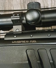 Umarex Fuel .177 Silent Air Rifle Gas Ram Break Barrel w/ Targets