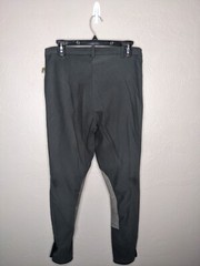 Devon-Aire Womens 30R Green Equestrian Horseback Equine Riding Breeches 875