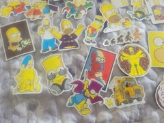 50pcs Simpsons Skateboard Stickers Vinyl Laptop Luggage Decals Dope Sticker Lot