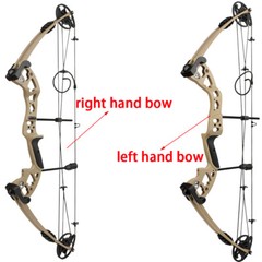 Archery Compound Bow Fishing Set 30-55lbs Bowfishing Reel Shooting Hunting RH LH
