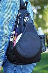 Infinite Discs Slinger Bag – Disc Golf Backpack, 6-12 Discs, Multiple Colors