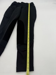 KERRITS Unisex Kids Size S Black Horse Ridding Pants