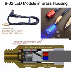 E-Tac Light Compound Bow Sight Light 8-32 15 Level Rechargeable BT Auto On/OFF