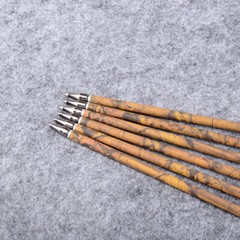 30″ Carbon Arrows SP500 4» Turkey Feather Screw Tips Points Archery Bow Hunting