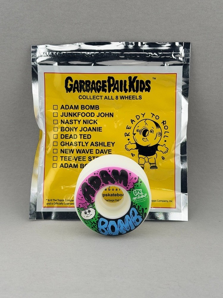 Get A Grip Garbage Pail Kids Skateboard Wheels ~ Series 1 – 2 -3 – 4 ~ CHASE