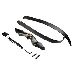 25-50lbs Archery 60″ Takedown Recurve Bow for Adult Bow Hunting &Target Shooting