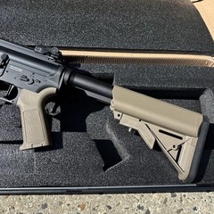Double Eagle Matrix Calico Jack M908B Airsoft M4 AEG Rifle (read description)
