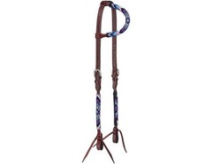 Royal King Western Headstall Santa Fe Single Ear Multi-Color 45-7058