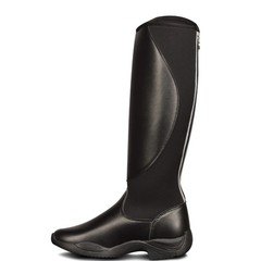 Ovation Tall Black Riding Boots Women’s US 6 Euro 37 All Season Zipper Horse