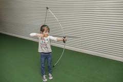 Bear Archery Wizard Youth Bow Set Includes Arrows Recommended 44 in., Grey