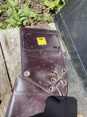 DARTON Archery Hip Quiver Brown Excellent Vintage Right Hand Pocket