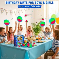 Toss and Catch Ball Game – Outdoor Yard Toy for Kids 3-10 Years – Beach Fun