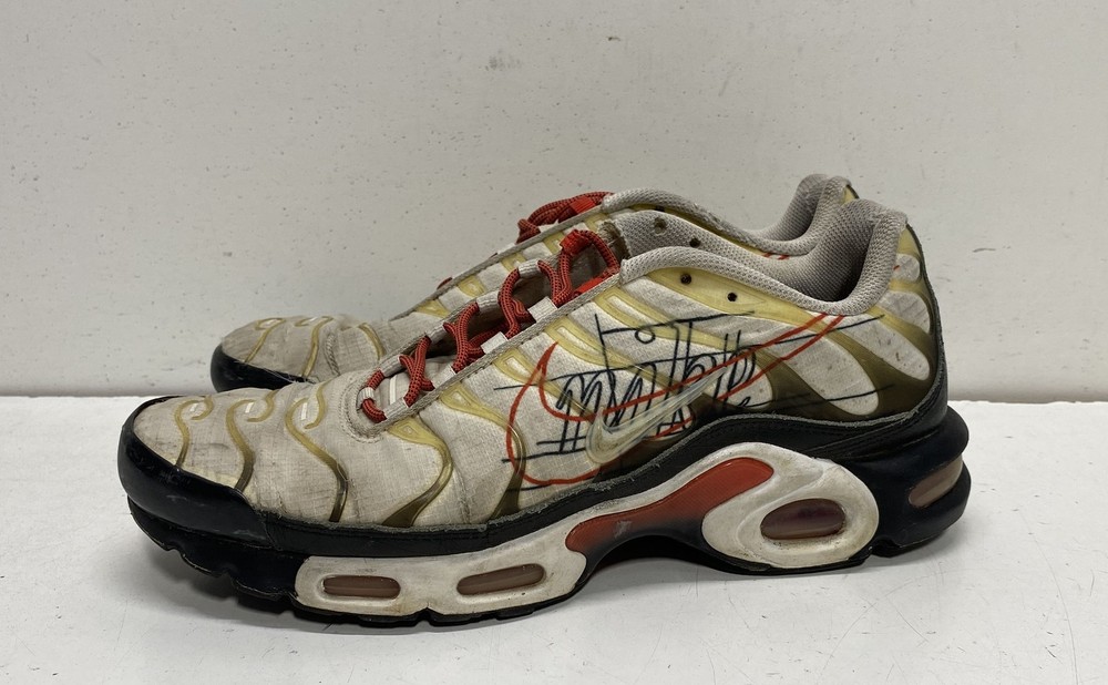 Nike Air Max Plus Sketch Pack White Red Black CK9392-100 Men’s Sneakers Size 10
