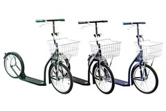 Amish-Made Deluxe Kick Scooter Bike – Model 2060 – Youth/Adult Size