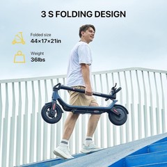 Electric Scooter Adult Folding E-Scooter 350W Long Range 25KM/H Fast Speed w/APP