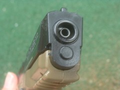Smith Wesson Air Pistol M&P 40 BB Gun Black & Tan Standard Action – GOOD SHAPE
