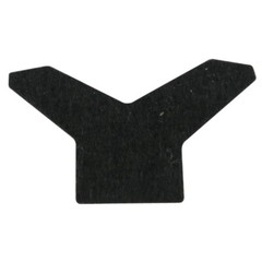 Hamskea Archery Arrow Rest Die Stamped Felt for Overmolded Containment Launcher